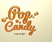 Candy Фотошоп текст эффект (PSD+Font)
